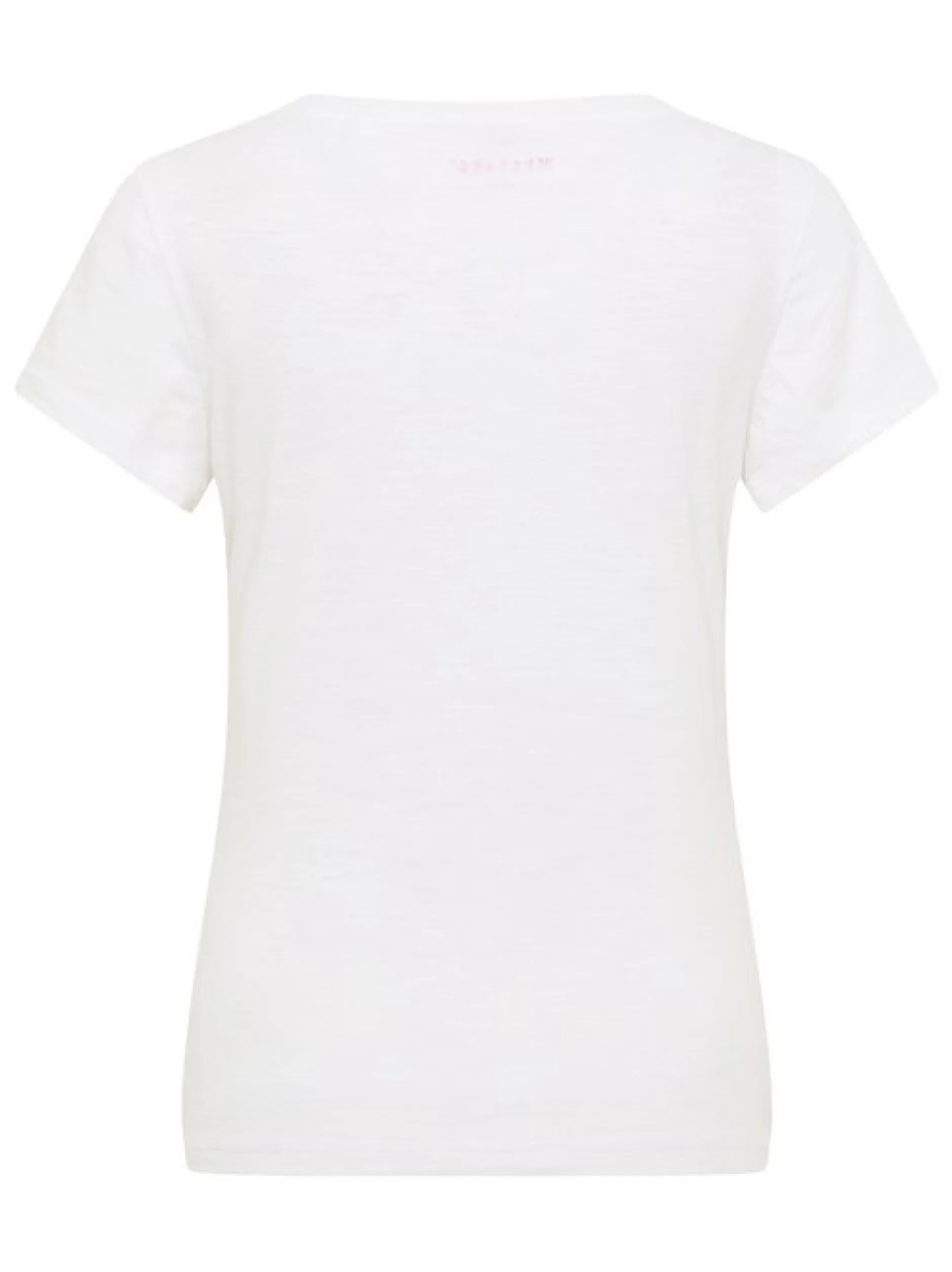 Mustang Damen T-Shirt in weiß - Ausschnitt: Rundhals