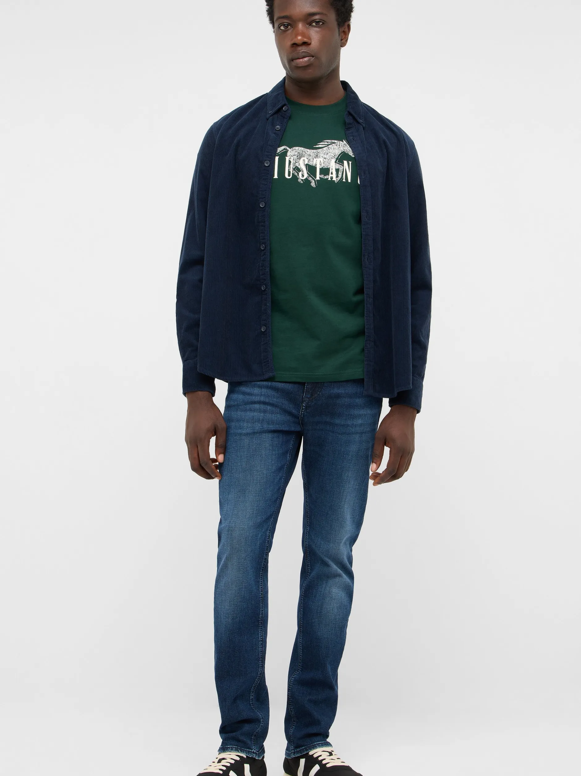 Mustang Herren Jeans in dark stone