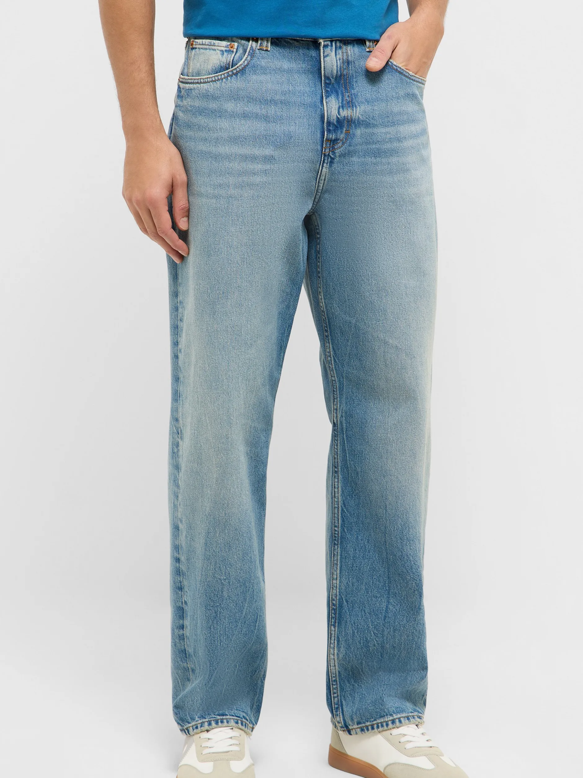 Mustang Herren Jeans in light stone