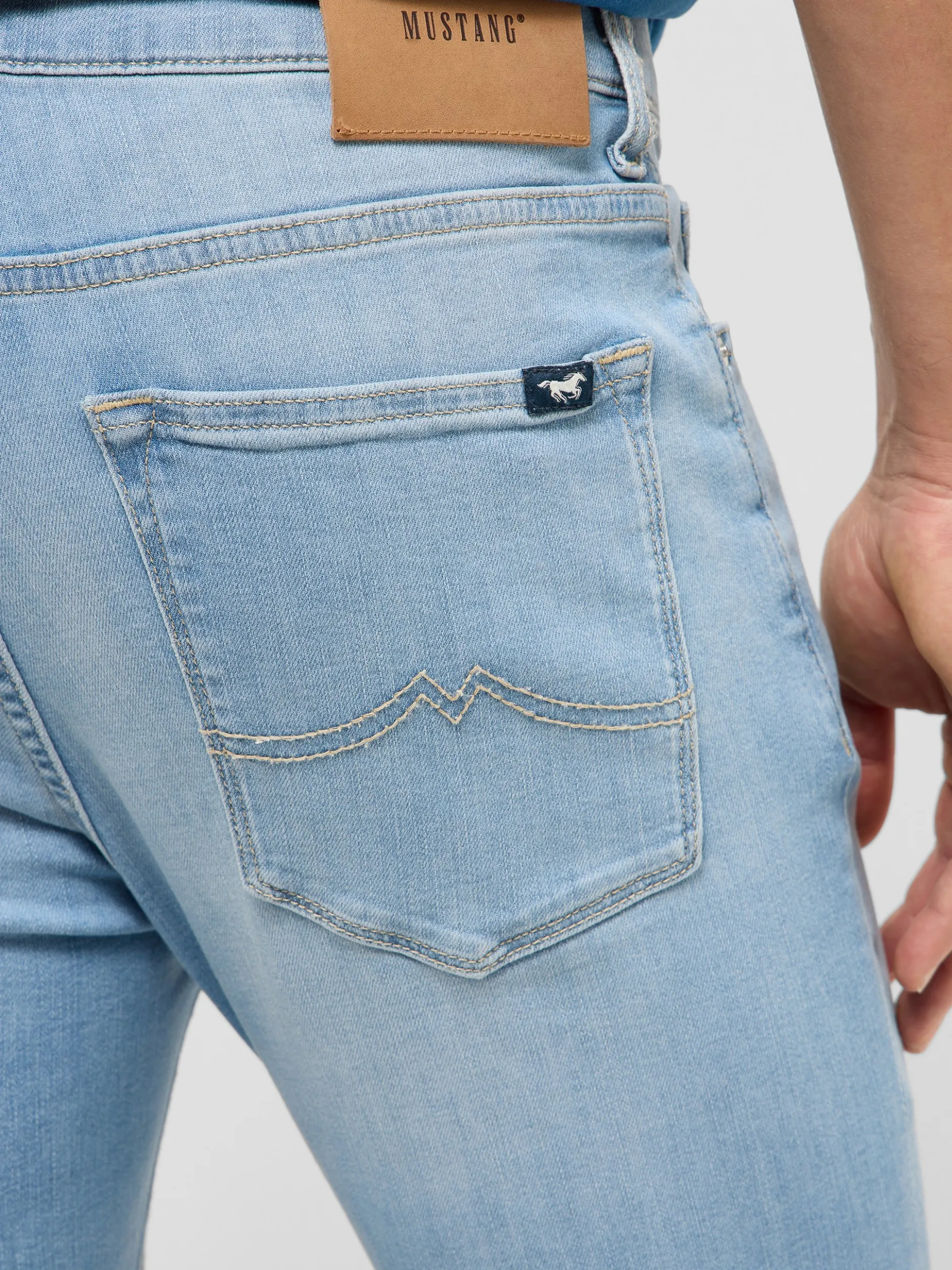 Mustang Herren Jeans in light stone