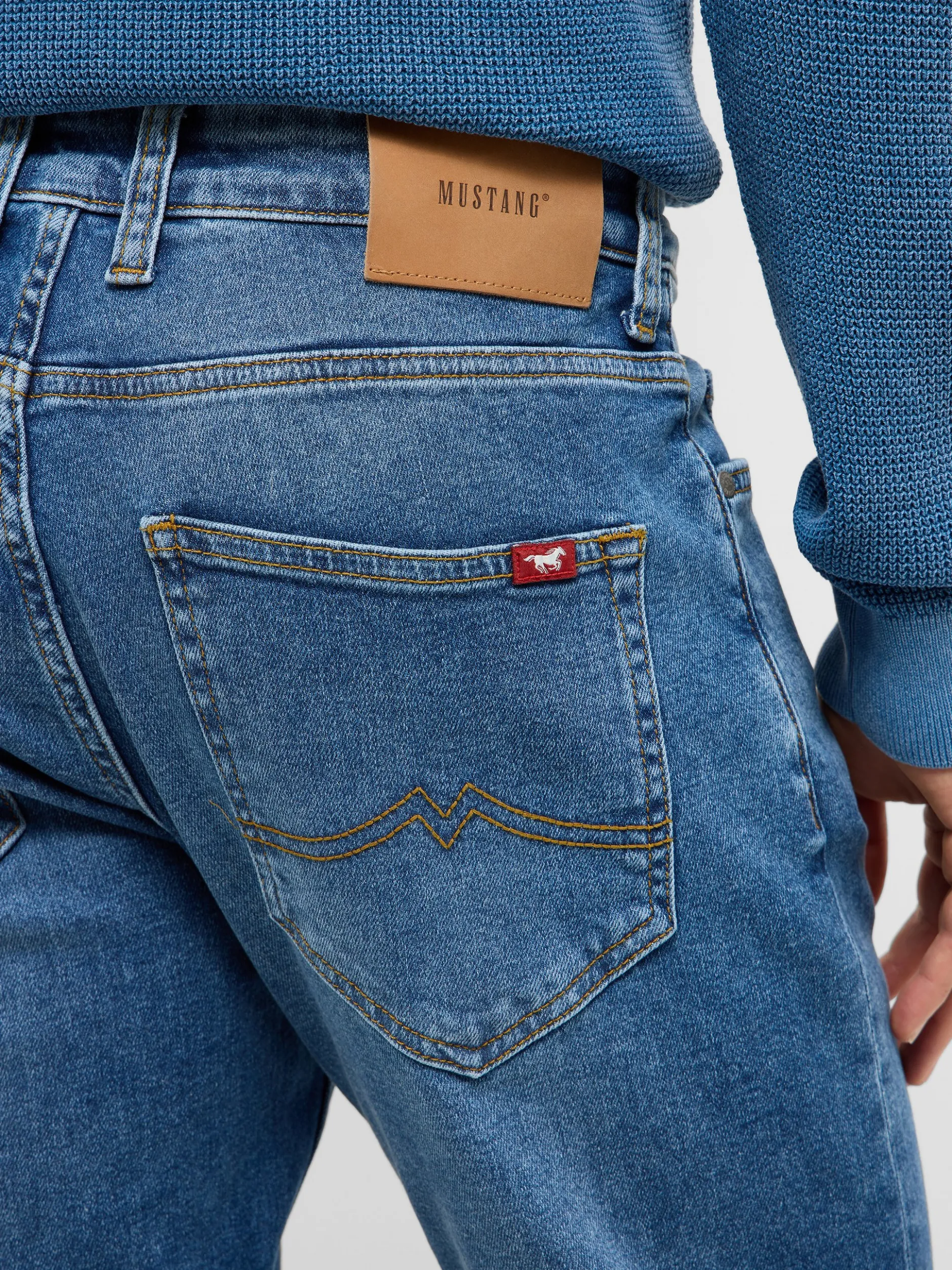 Mustang Herren Jeans in medium stone