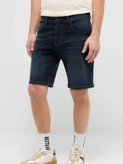 Mustang Herren Jeansshorts in dark stone