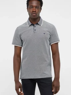 Mustang Herren Poloshirt in blau