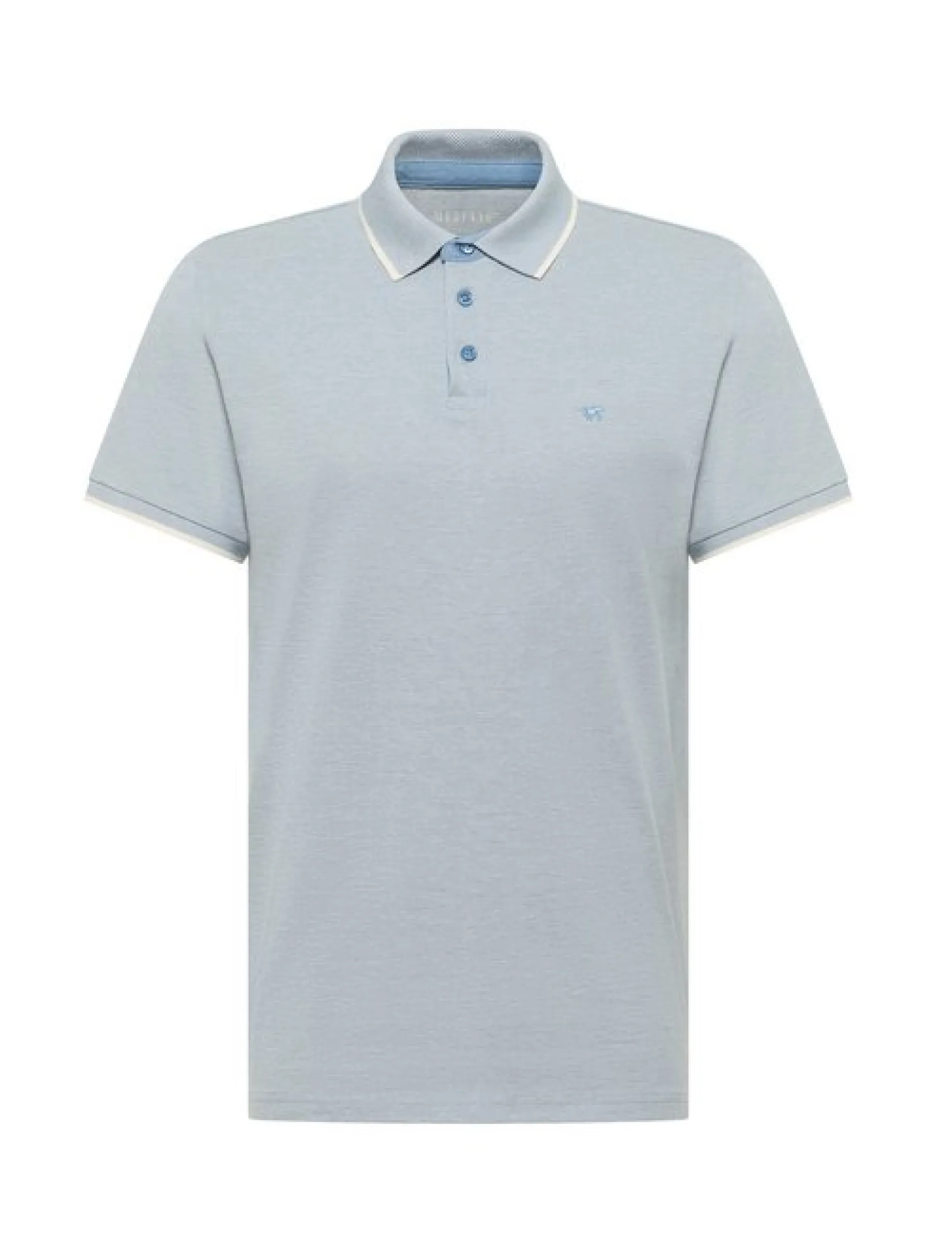 Mustang Herren Poloshirt in hellblau