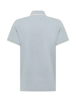 Mustang Herren Poloshirt in hellblau
