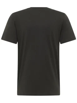 Mustang Herren T-Shirt in anthrazit - Ärmel: Halbarm
