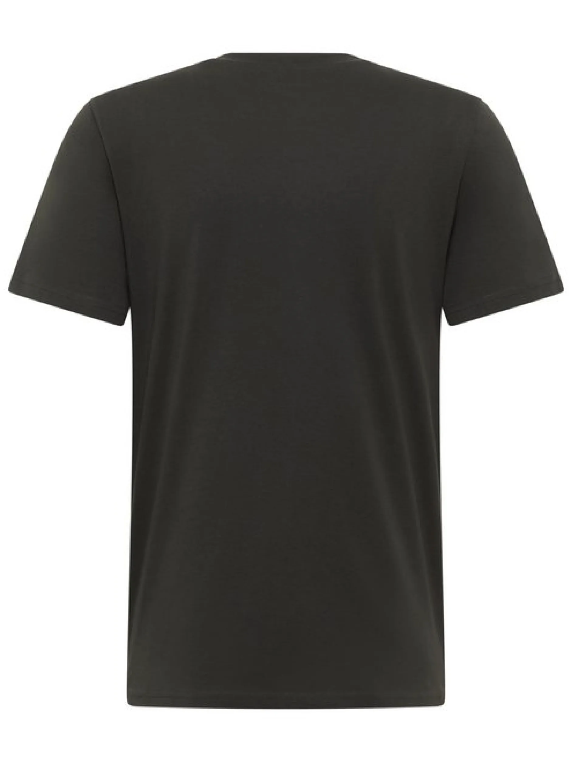 Mustang Herren T-Shirt in anthrazit - Ärmel: Halbarm