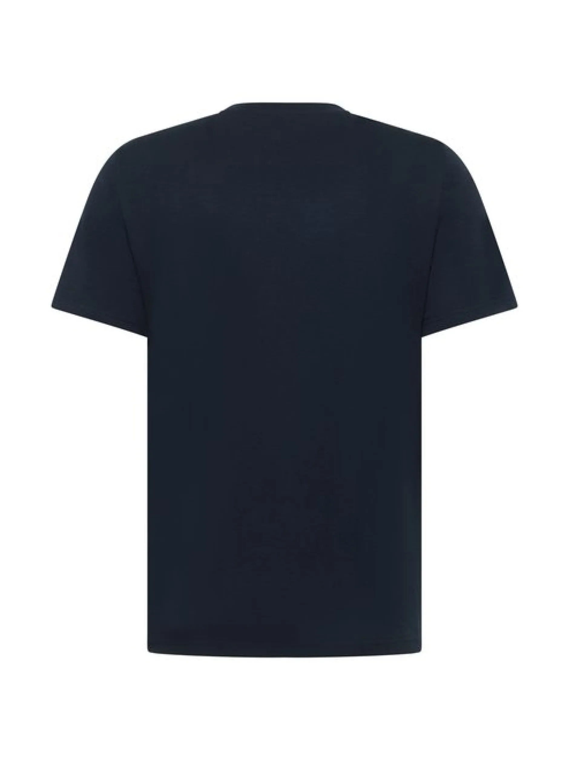 Mustang Herren T-Shirt in blau - Ausschnitt: Rundhals