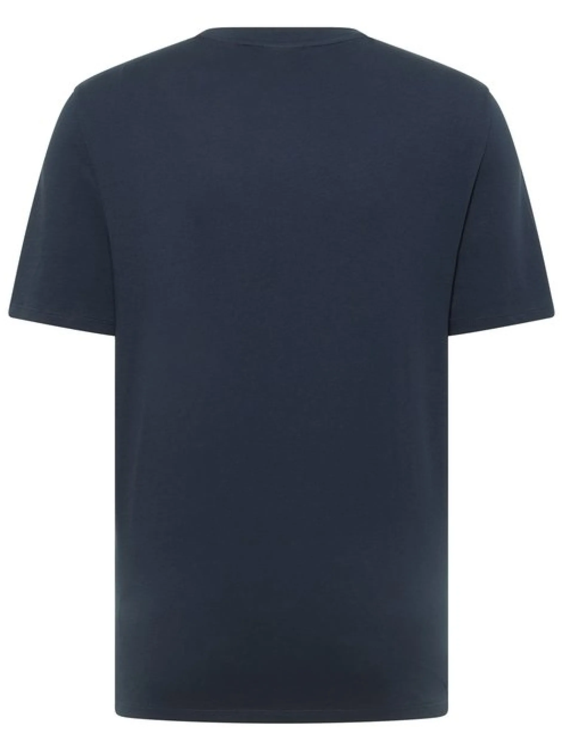 Mustang Herren T-Shirt in marine - Ausschnitt: Rundhals