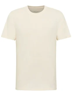 Mustang Herren T-Shirt in weiß - Ausschnitt: Rundhals