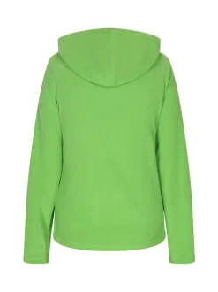 MyMo Damen Fleecejacke in grün