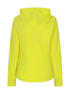 MyMo Damen Fleecejacke in limone