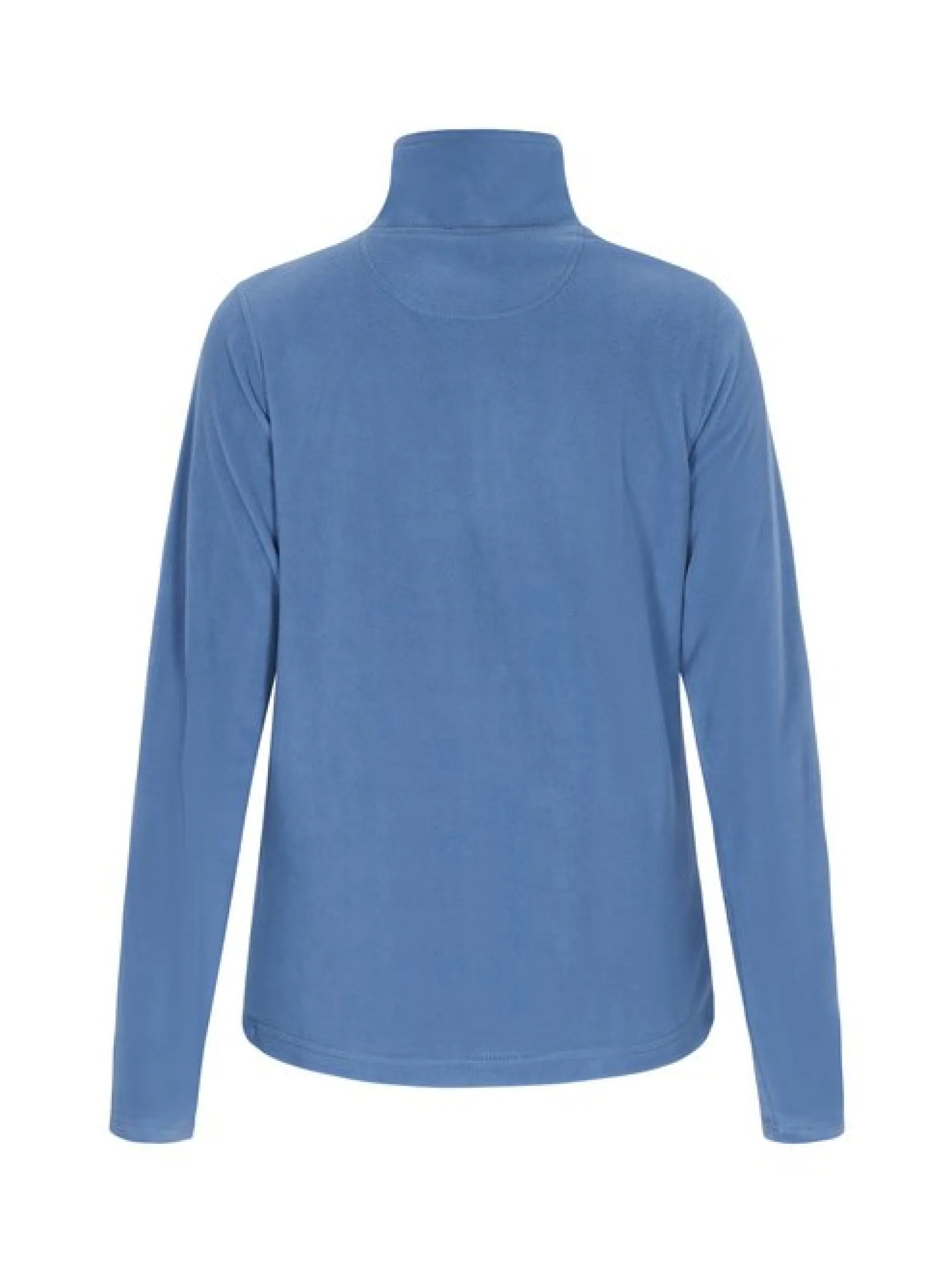 MyMo Damen Fleecepullover in blau