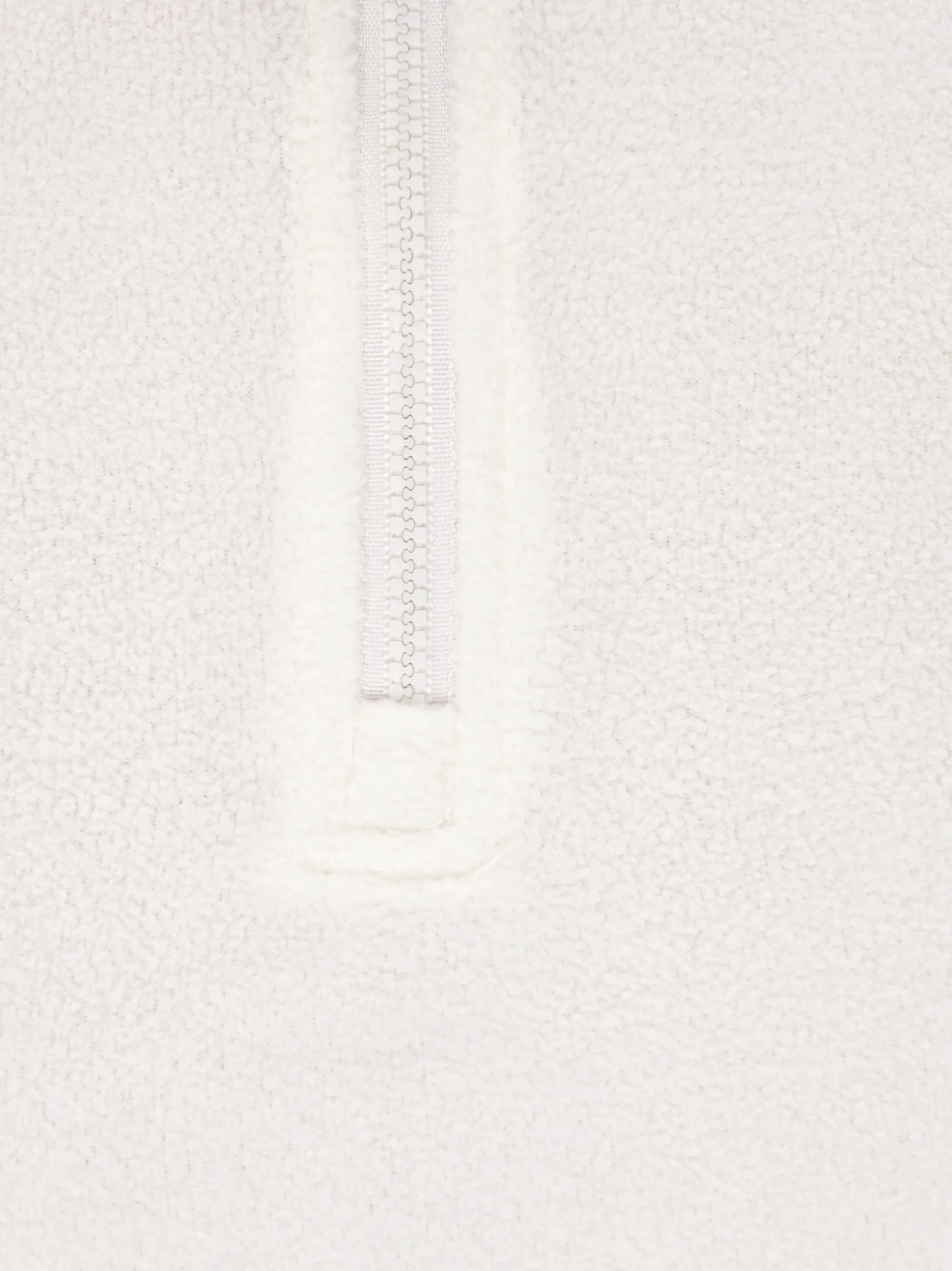 MyMo Damen Fleecepullover in ecru