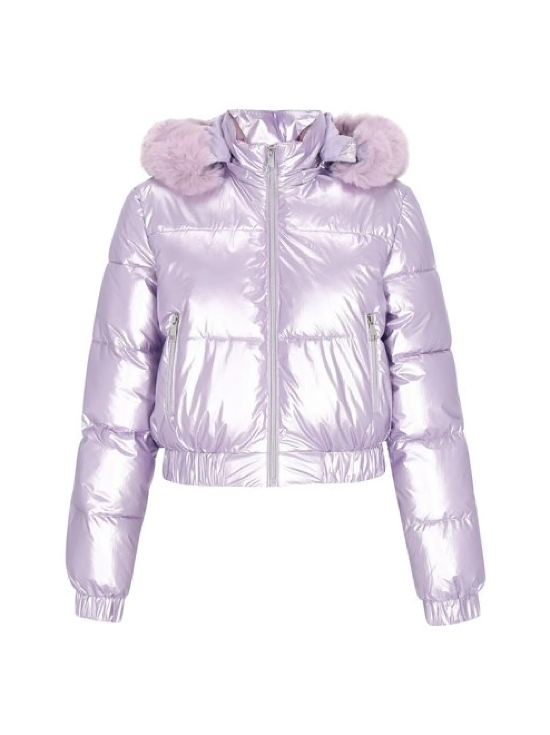 MyMo Damen Jacke in lila