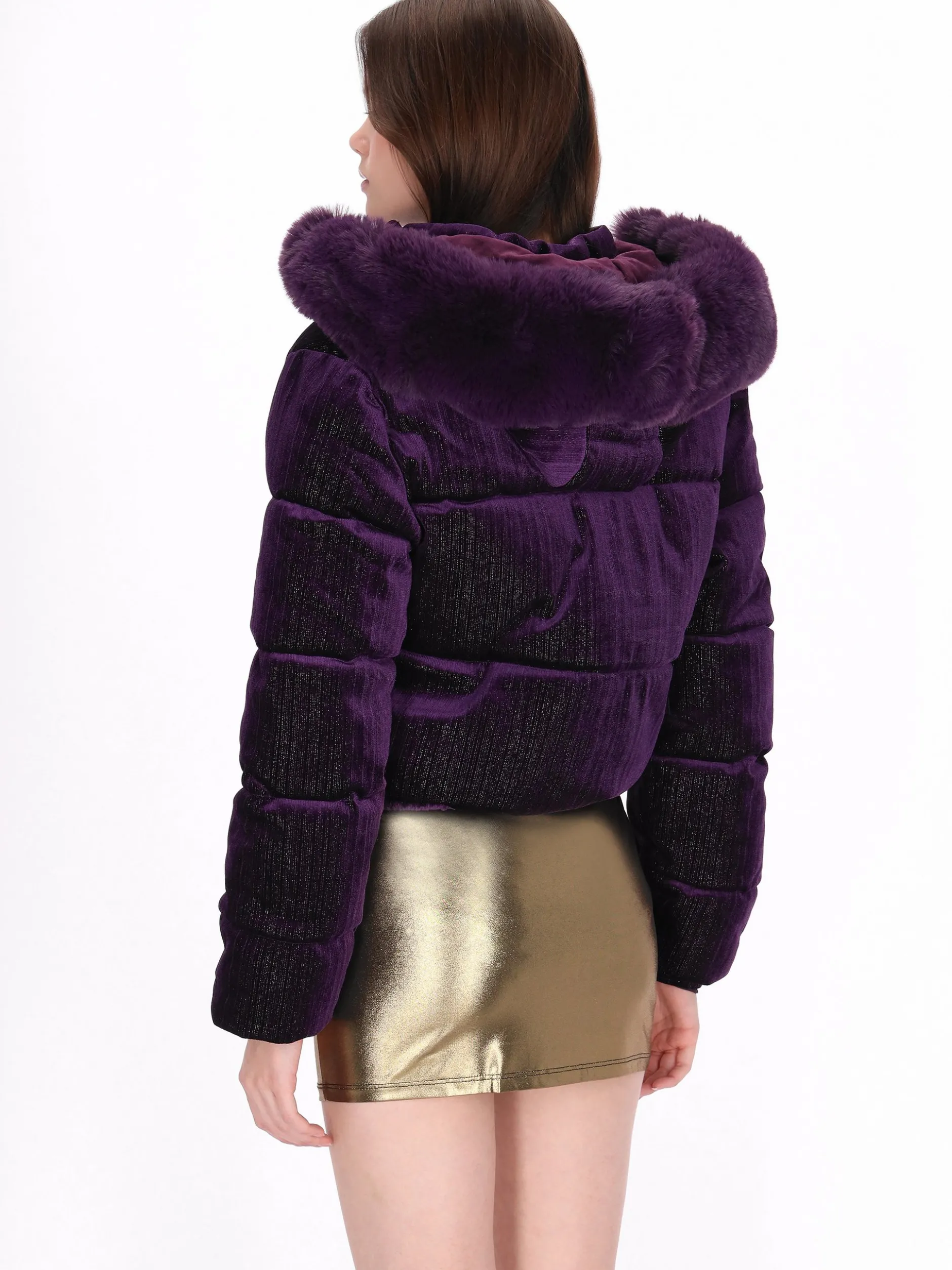 MyMo Damen Jacke in lila
