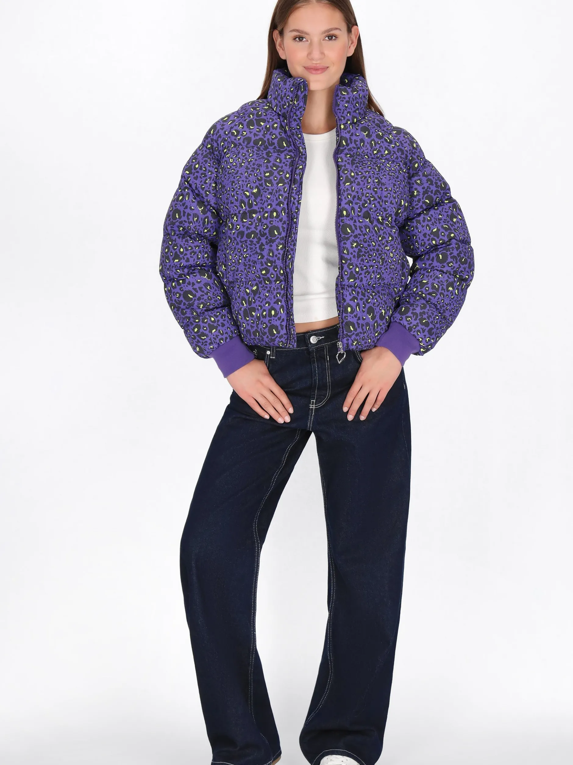 MyMo Damen Jacke in mehrfarbig