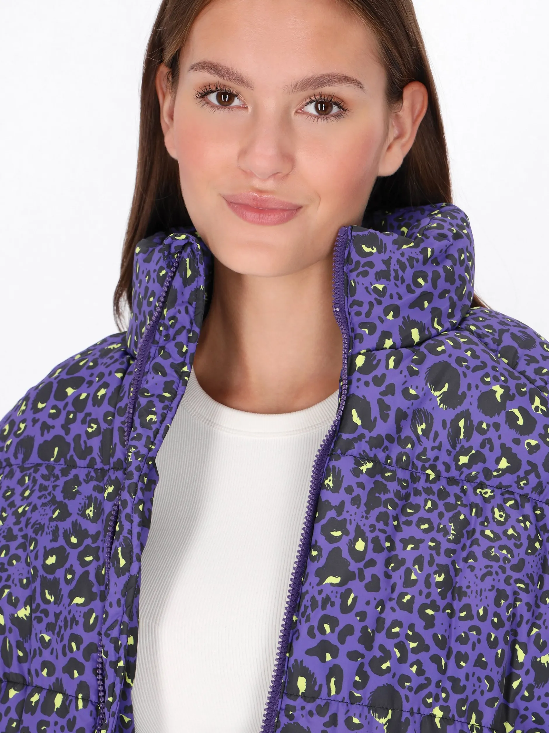 MyMo Damen Jacke in mehrfarbig