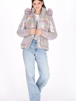 MyMo Damen Jacke in purple