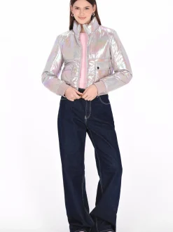 MyMo Damen Jacke in purple