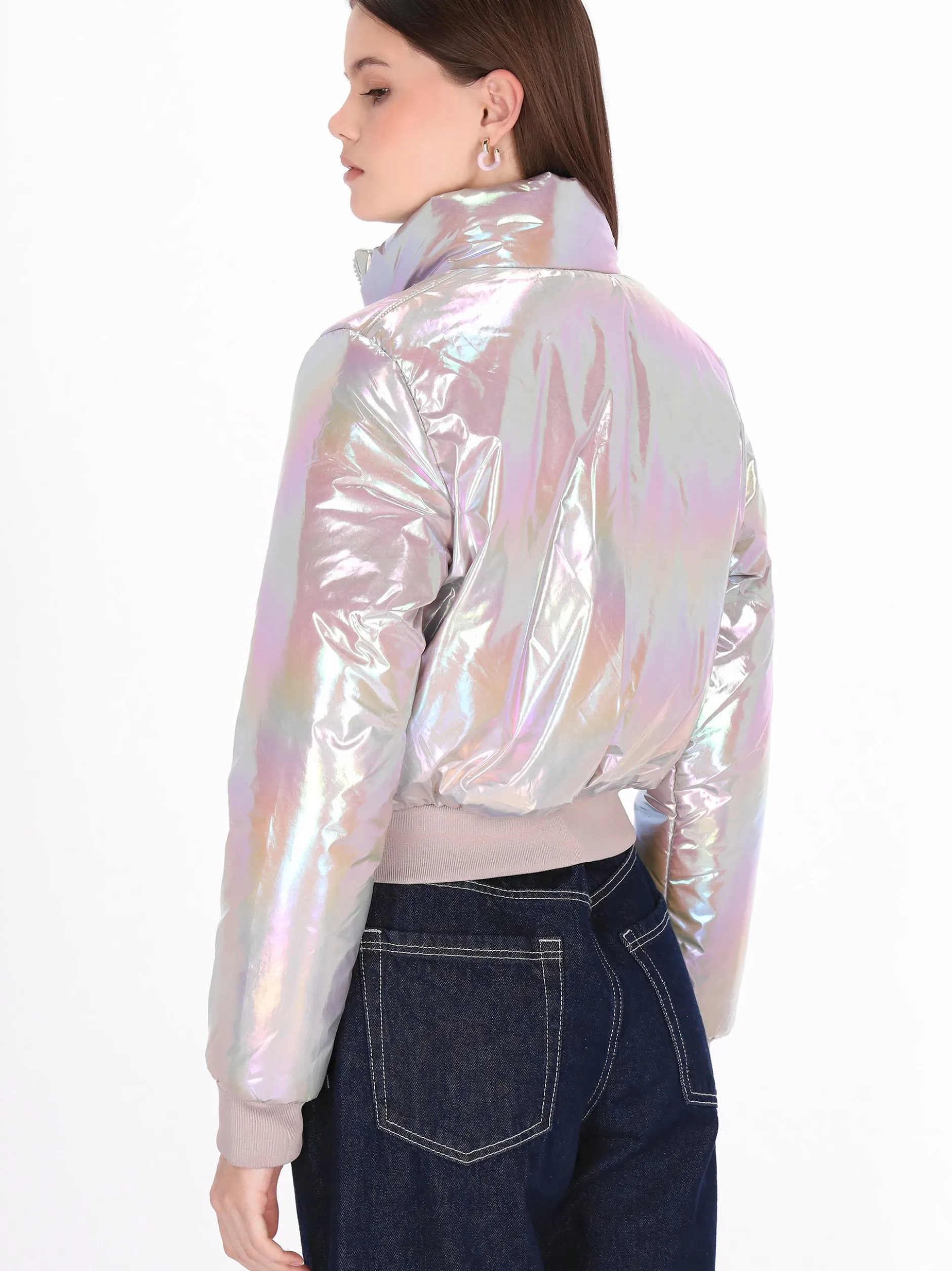 MyMo Damen Jacke in purple