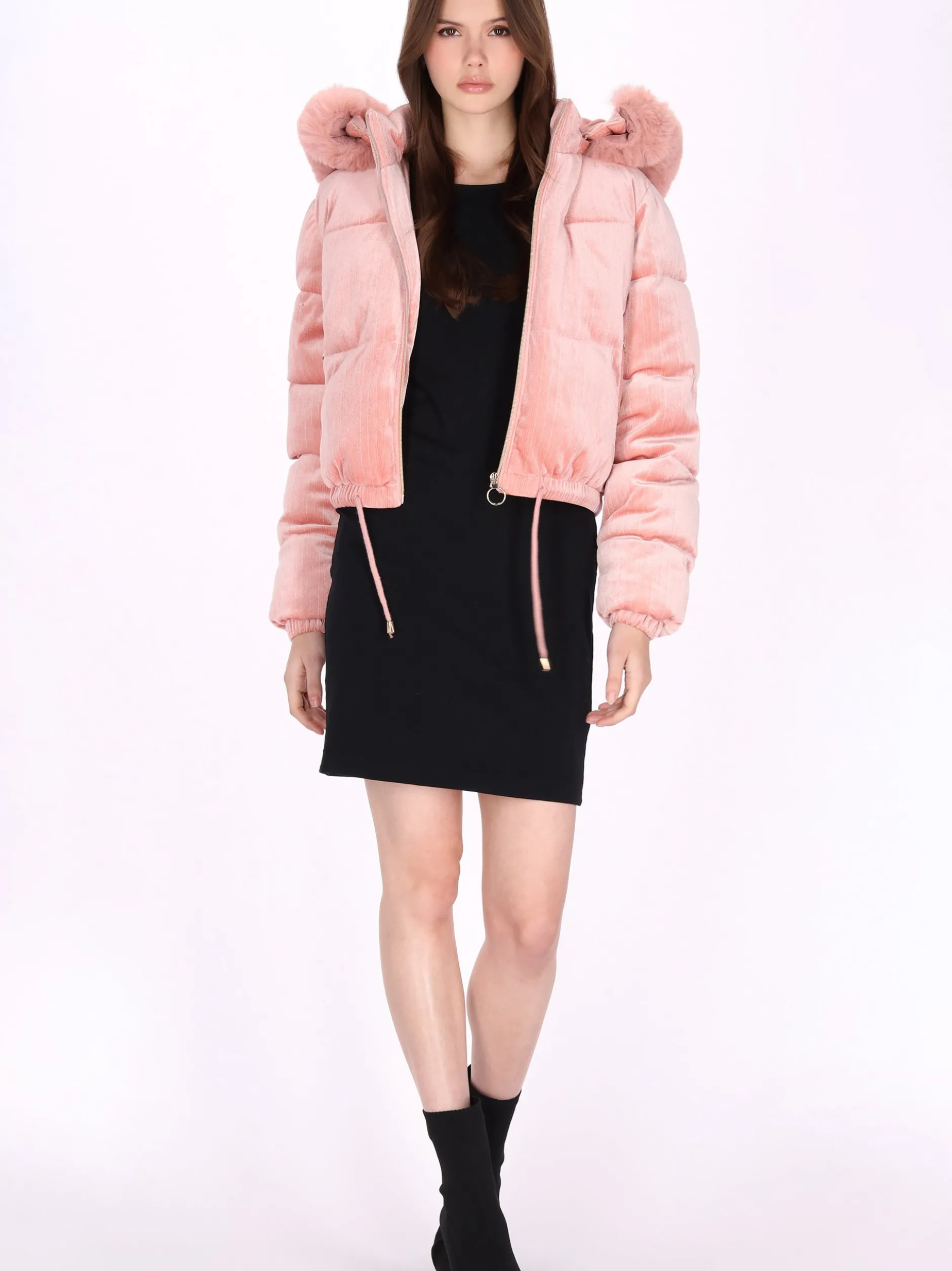 MyMo Damen Jacke in rosenholz