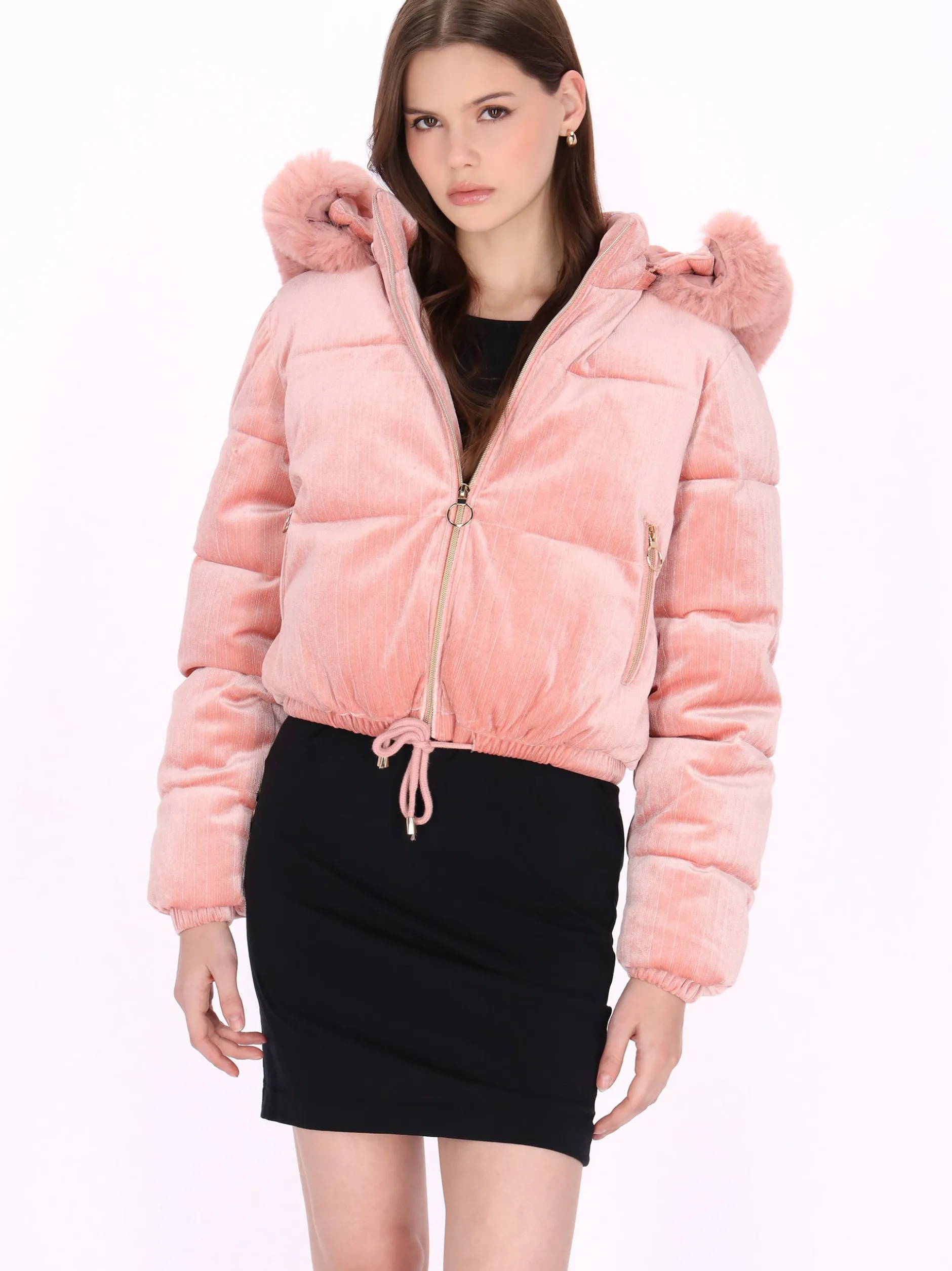 MyMo Damen Jacke in rosenholz