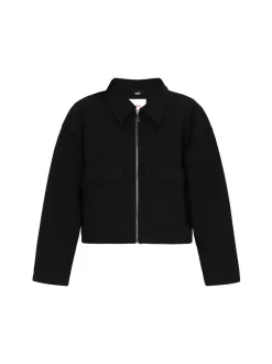 MyMo Damen Jacke in schwarz