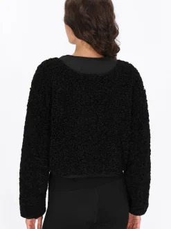 MyMo Damen Jacke in schwarz