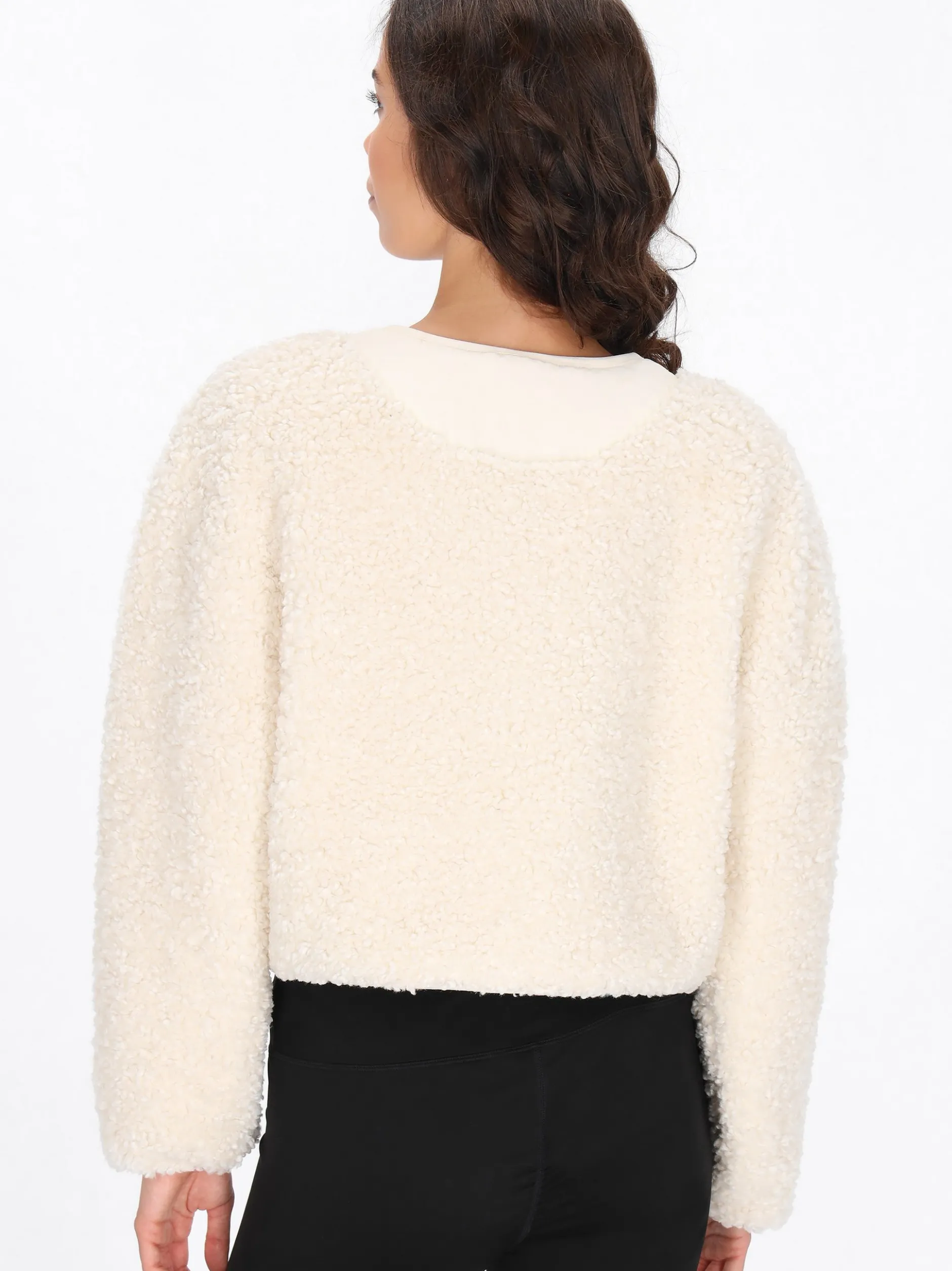 MyMo Damen Jacke in weiß
