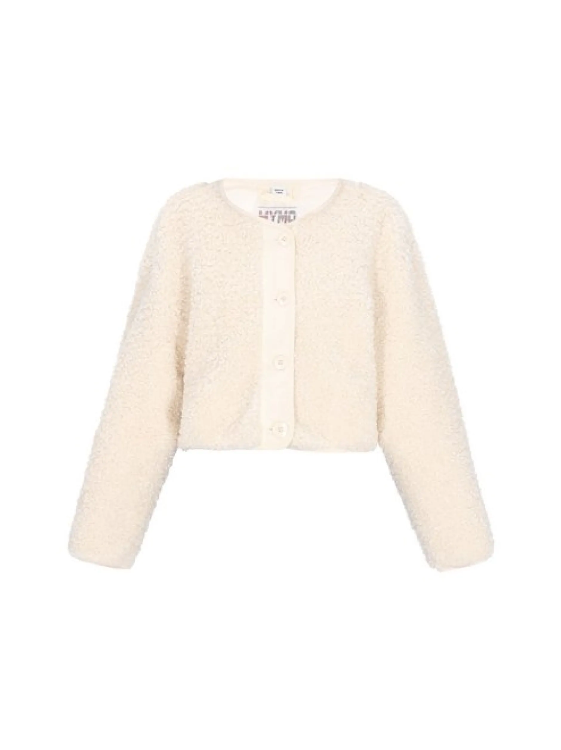 MyMo Damen Jacke in weiß