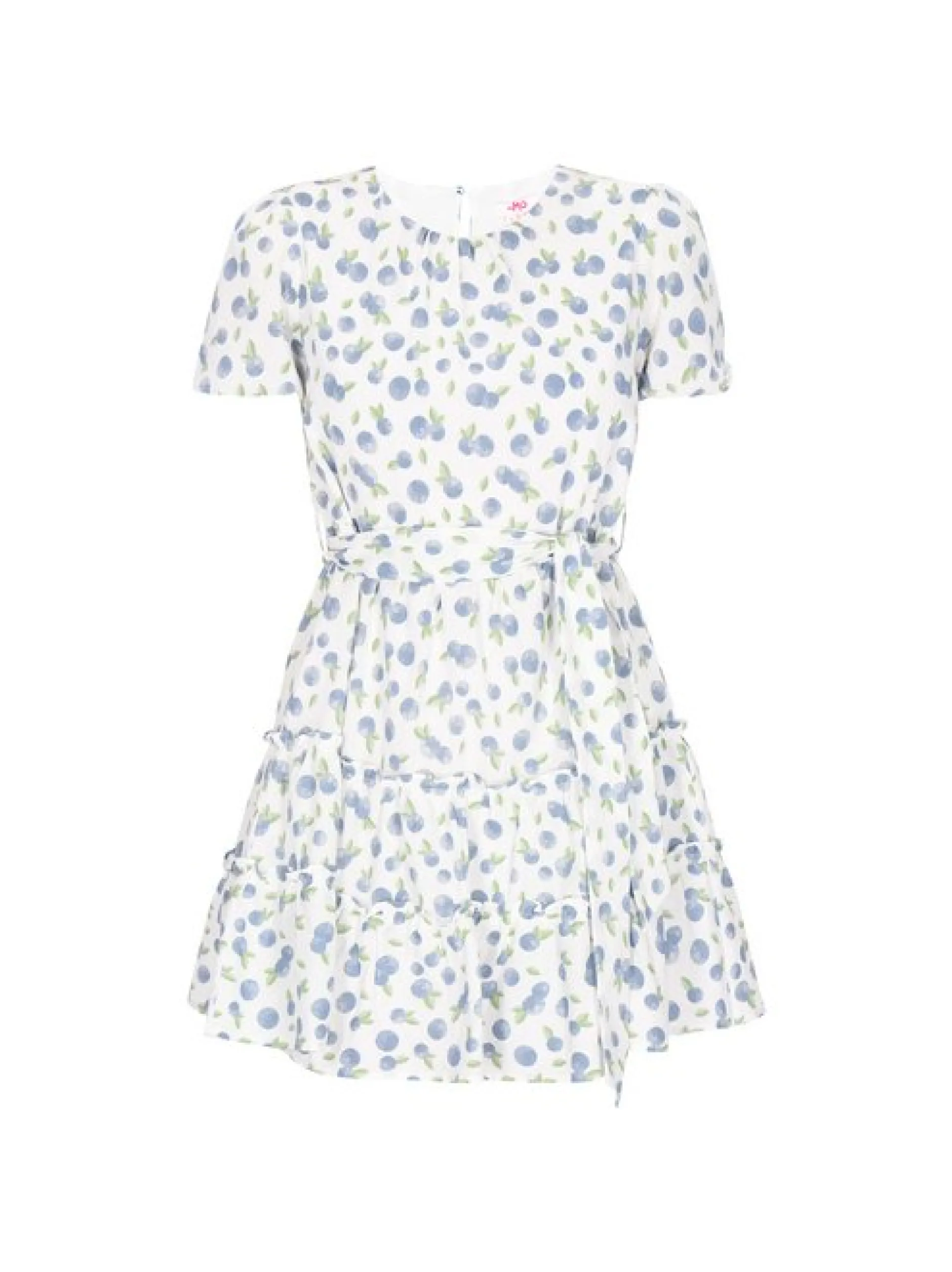MyMo Damen Kleid in blau - Ausschnitt: Rundhals