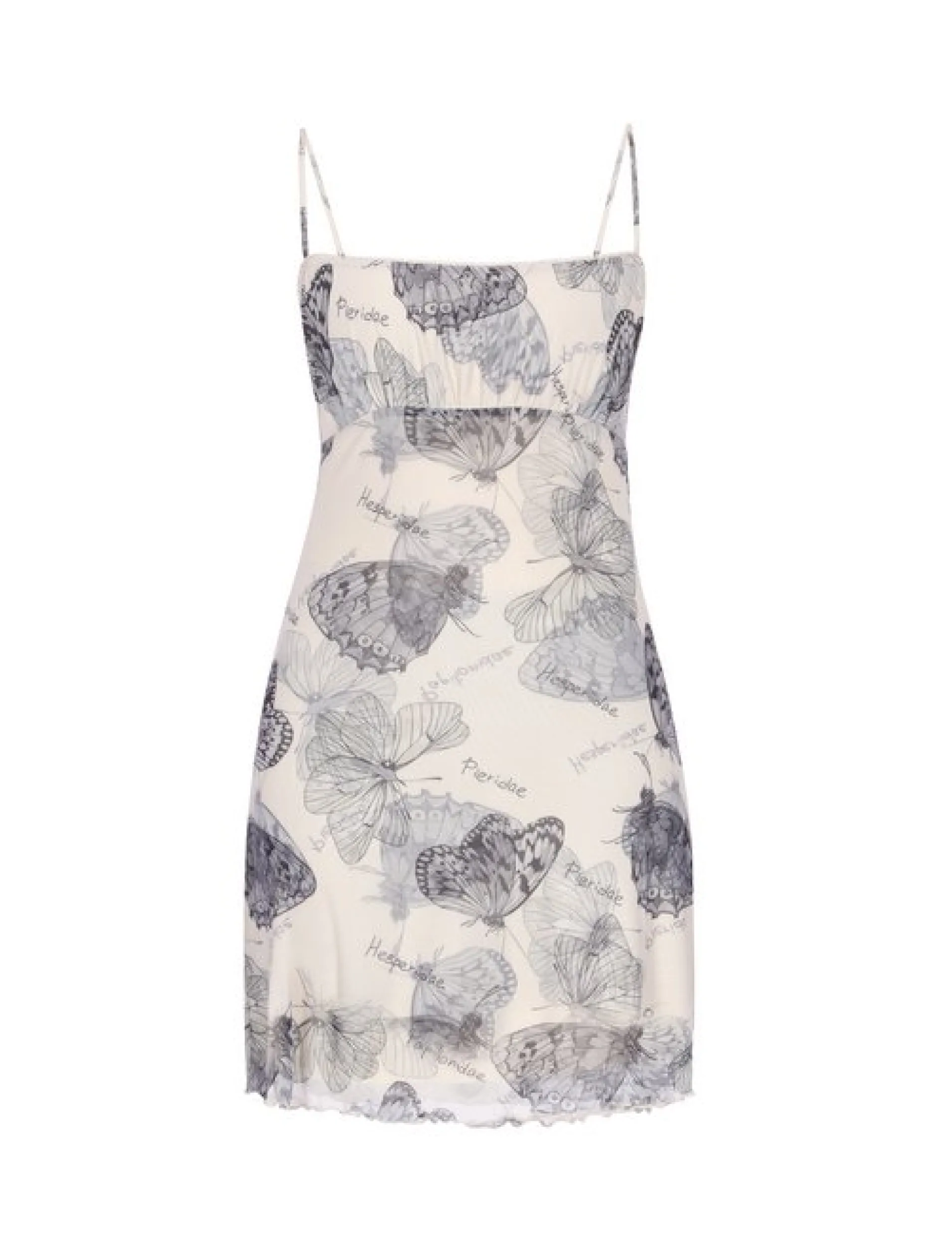 MyMo Damen Kleid in grau - Länge: mittel