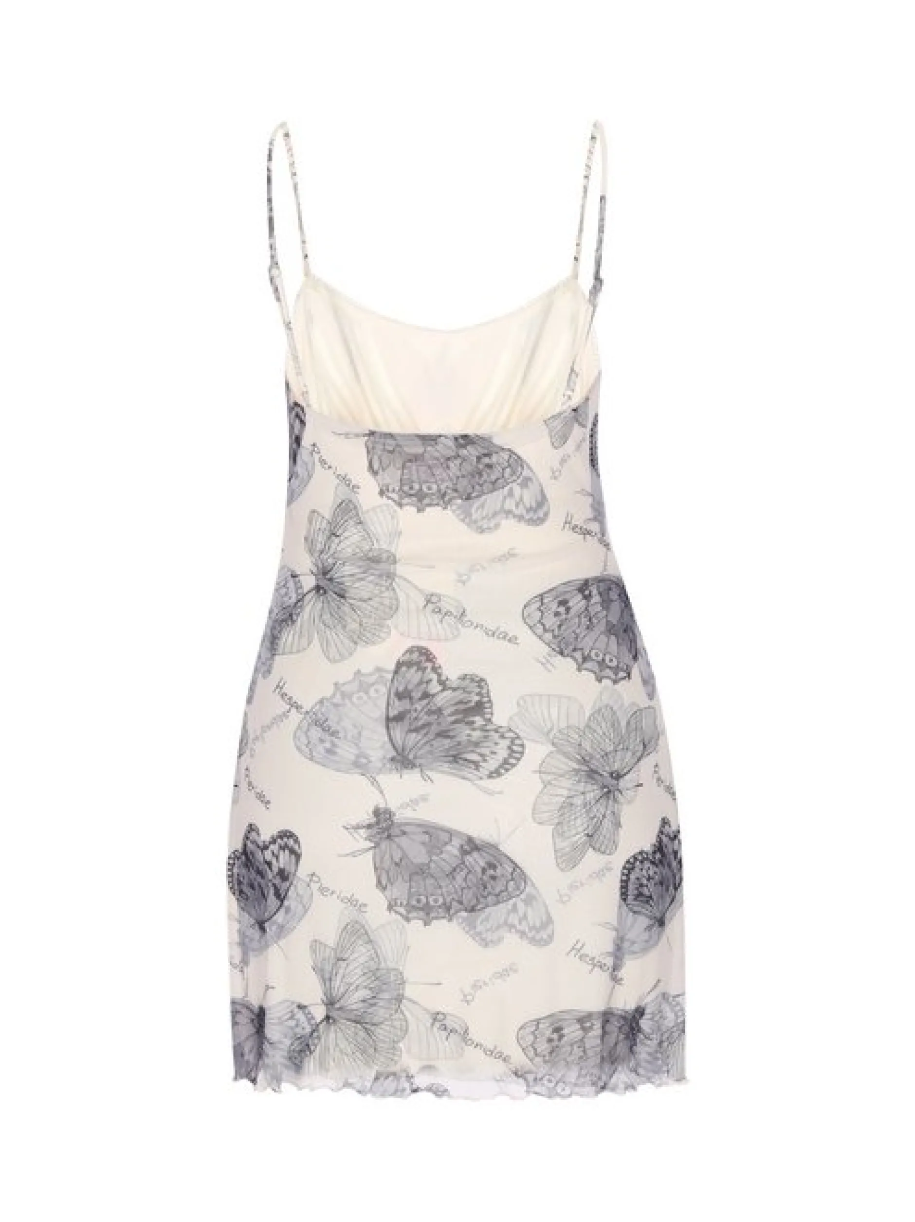 MyMo Damen Kleid in grau - Länge: mittel