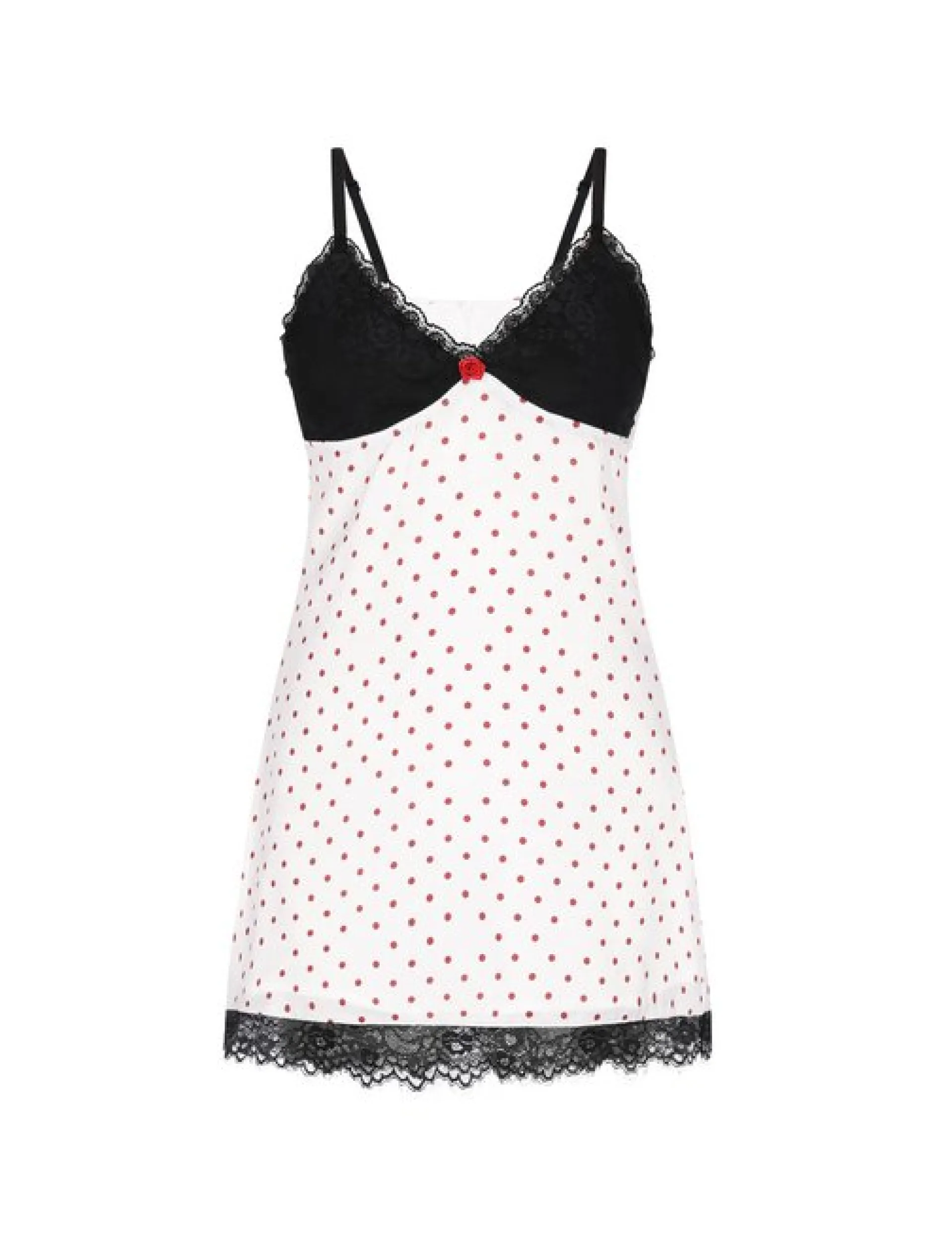MyMo Damen Kleid in weiß - Länge: mittel