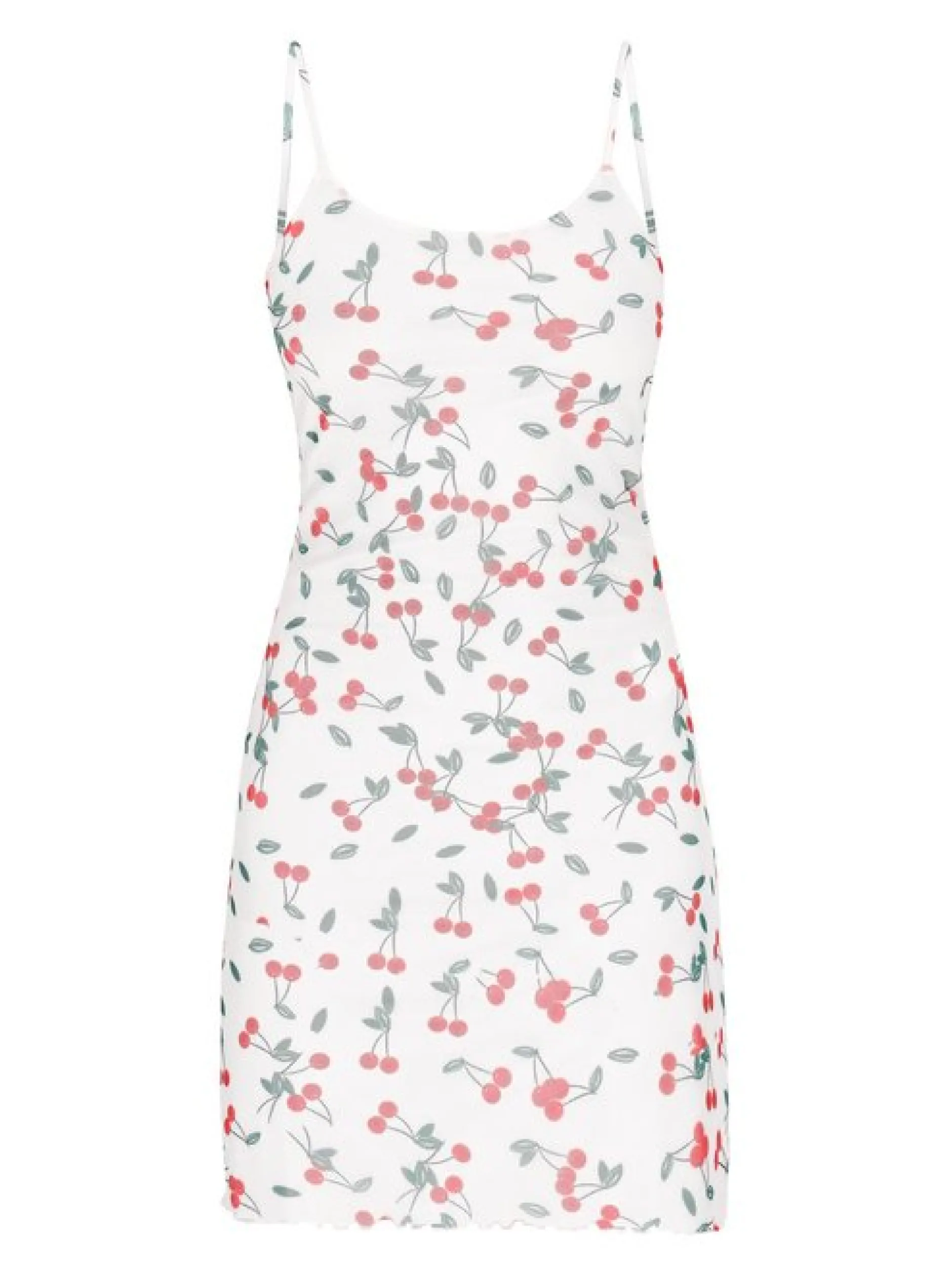 MyMo Damen Kleid in weiß - Länge: mittel