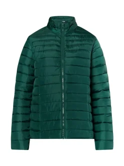 MyMo Damen Leicht wattierte Jacke in grün