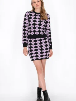 MyMo Damen Pullover in flieder