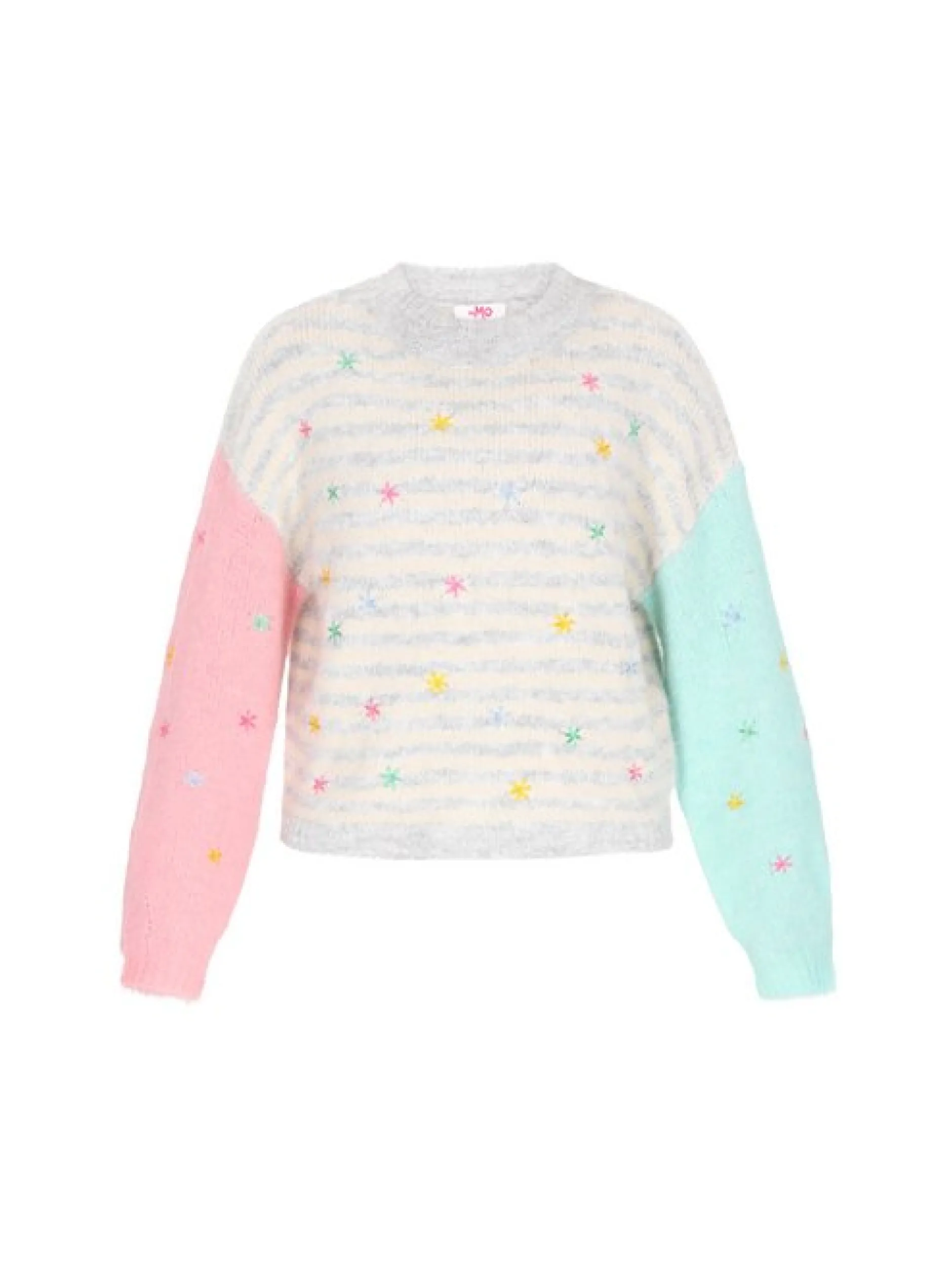 MyMo Damen Pullover in grau