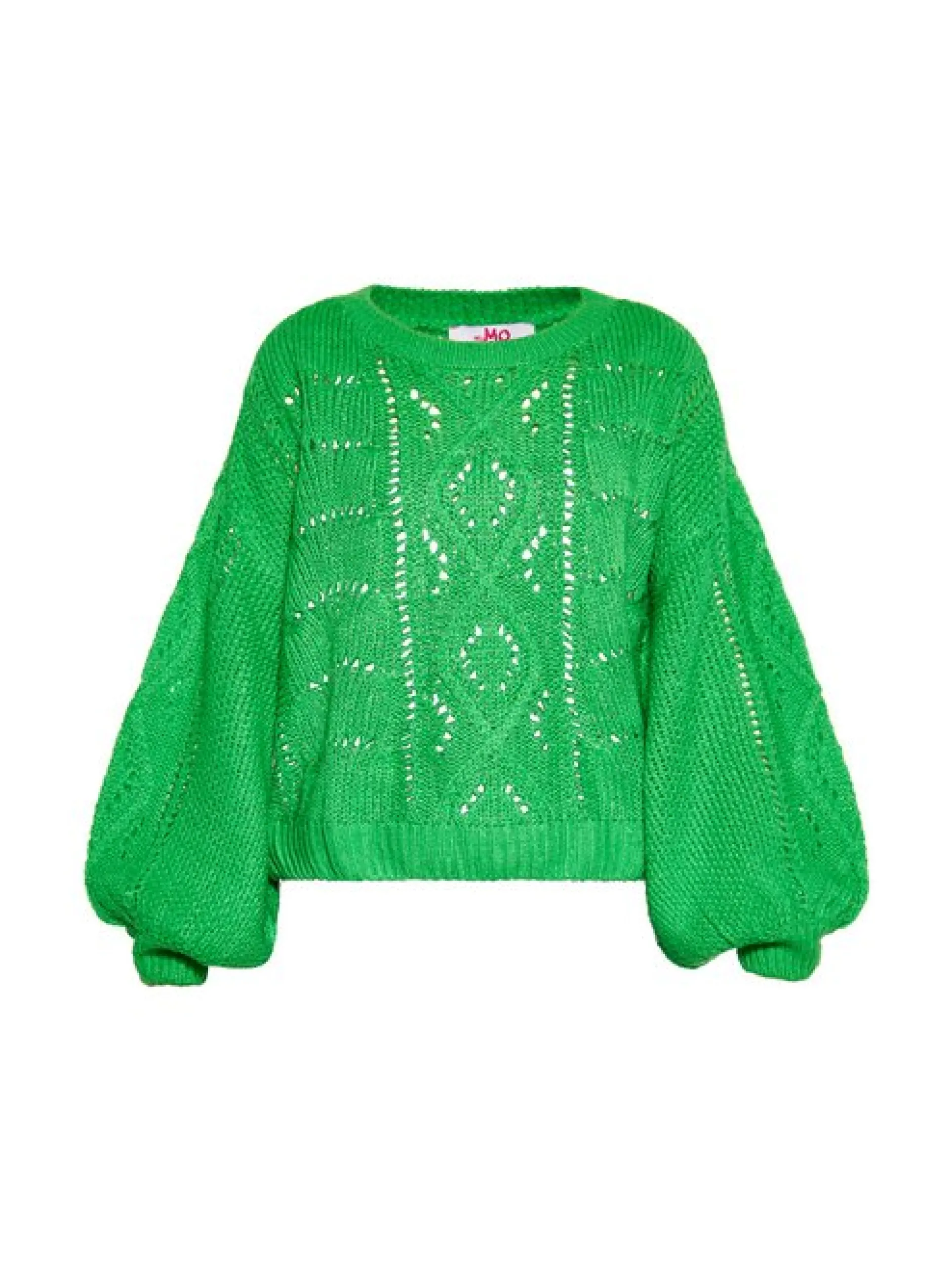 MyMo Damen Pullover in grün - Ausschnitt: Rundhals