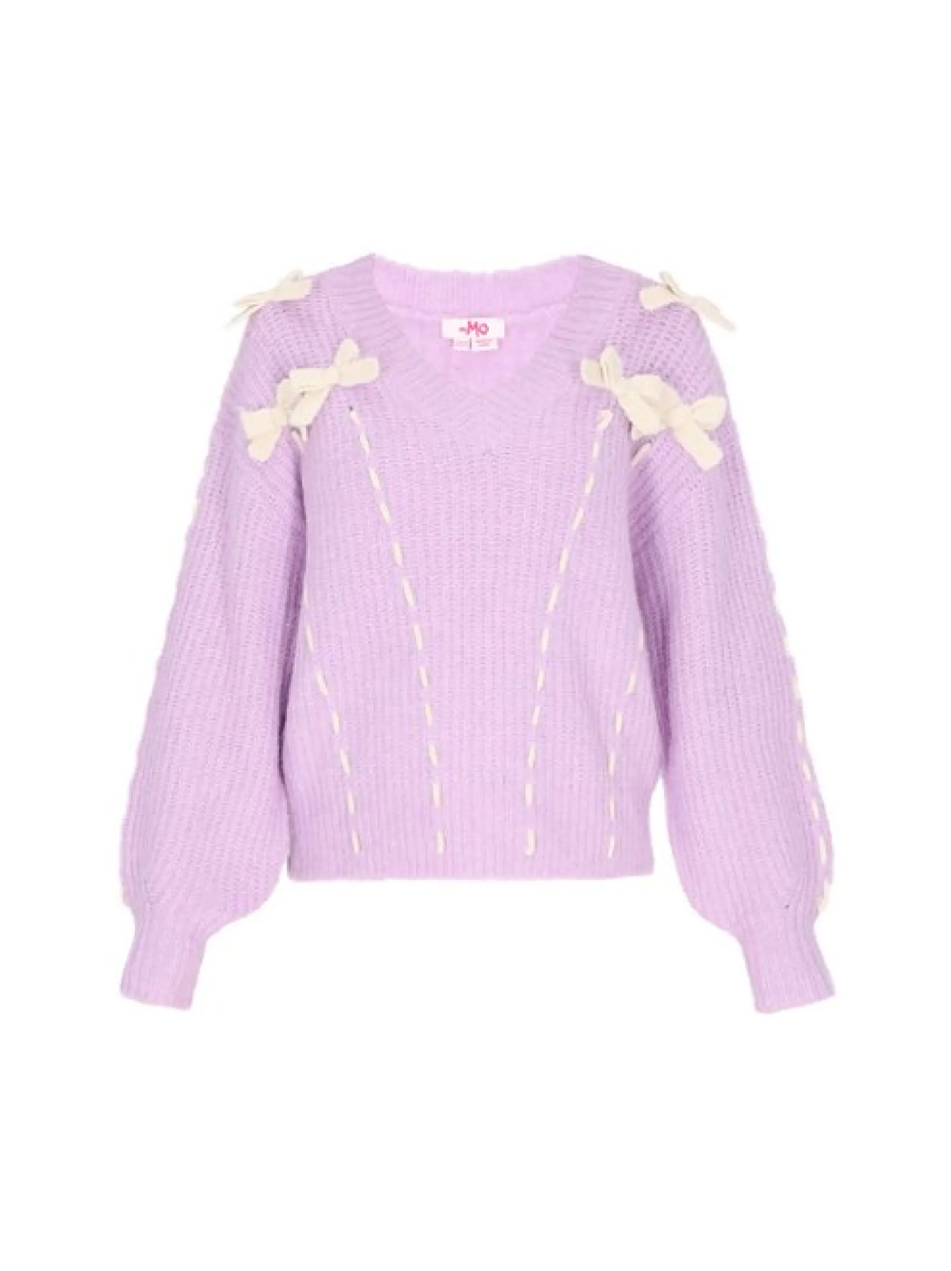 MyMo Damen Pullover in lila