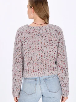 MyMo Damen Pullover in mehrfarbig