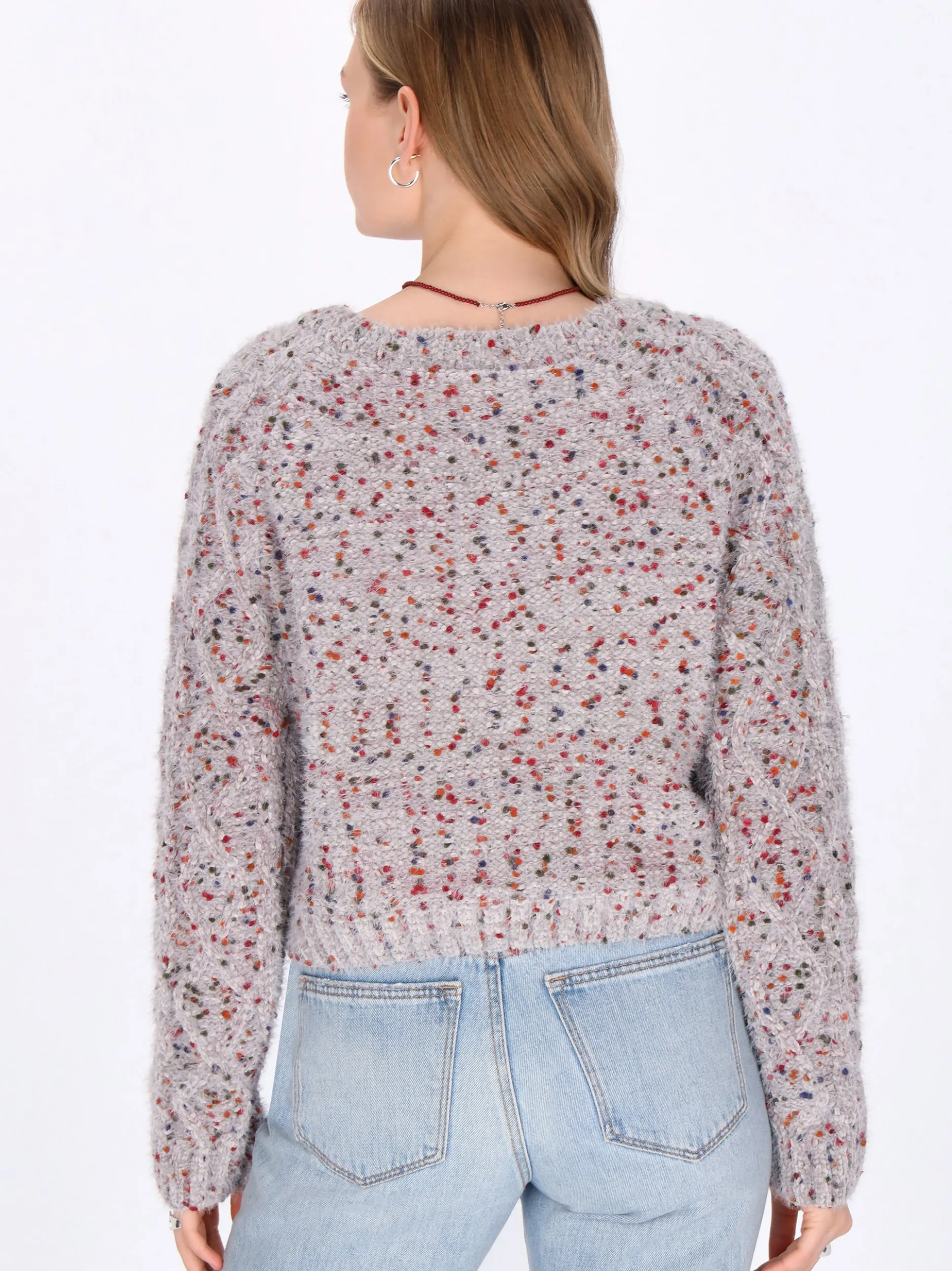 MyMo Damen Pullover in mehrfarbig