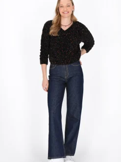 MyMo Damen Pullover in mehrfarbig