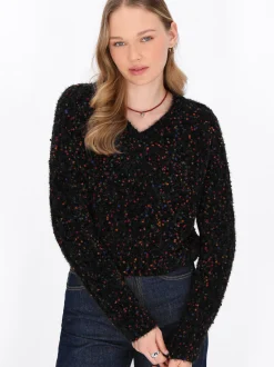 MyMo Damen Pullover in mehrfarbig