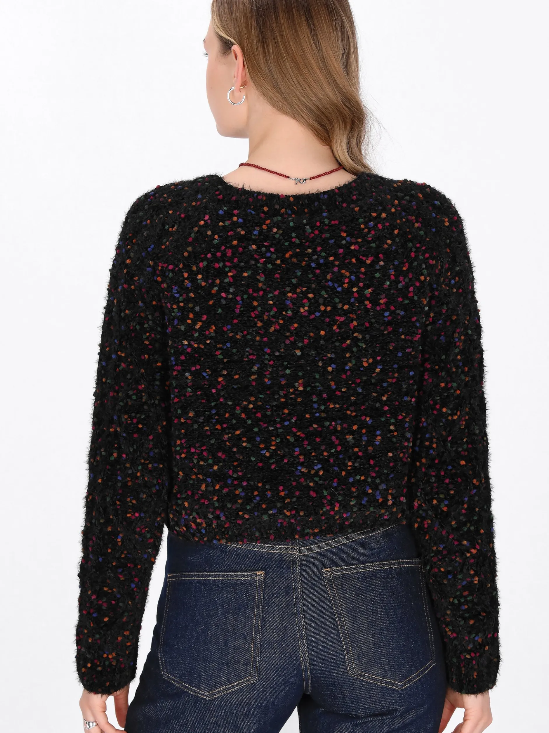 MyMo Damen Pullover in mehrfarbig