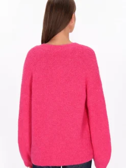 MyMo Damen Pullover in pink