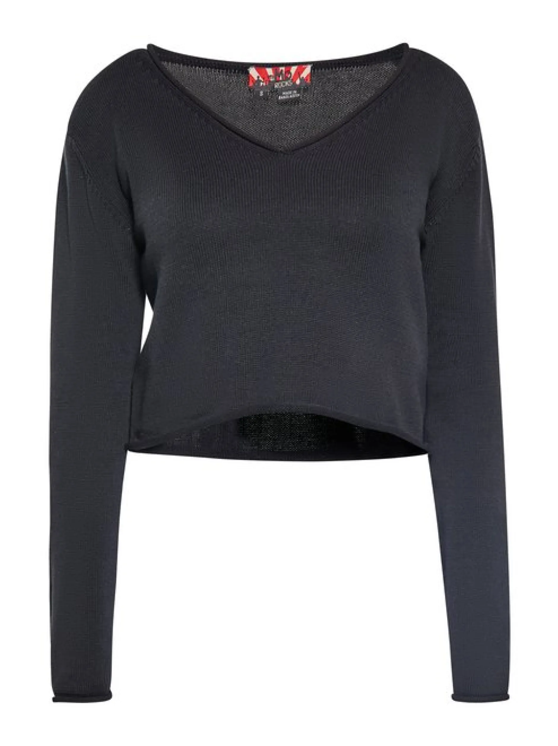 MyMo Damen Pullover in schwarz