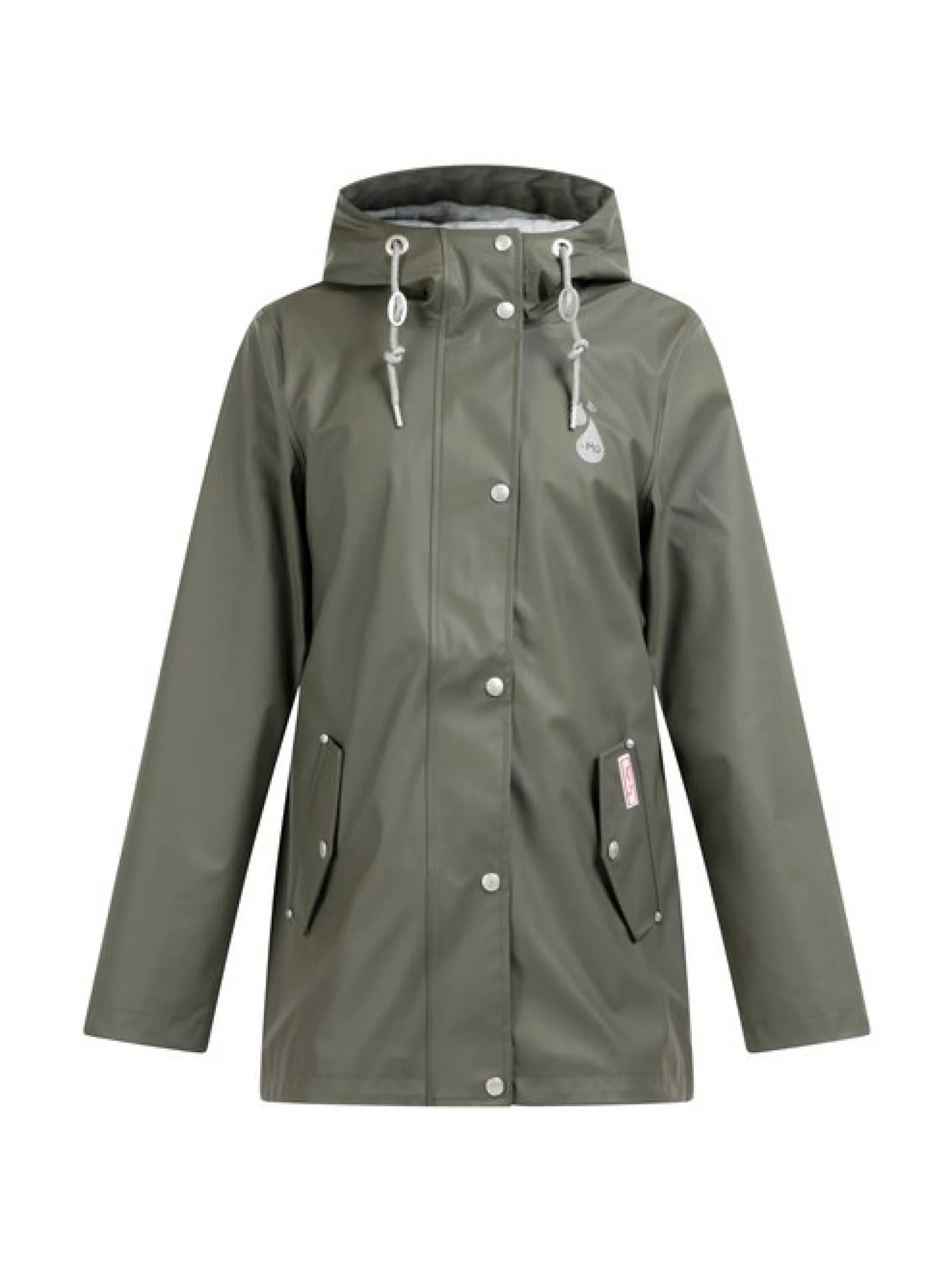 MyMo Damen Regenjacke in oliv