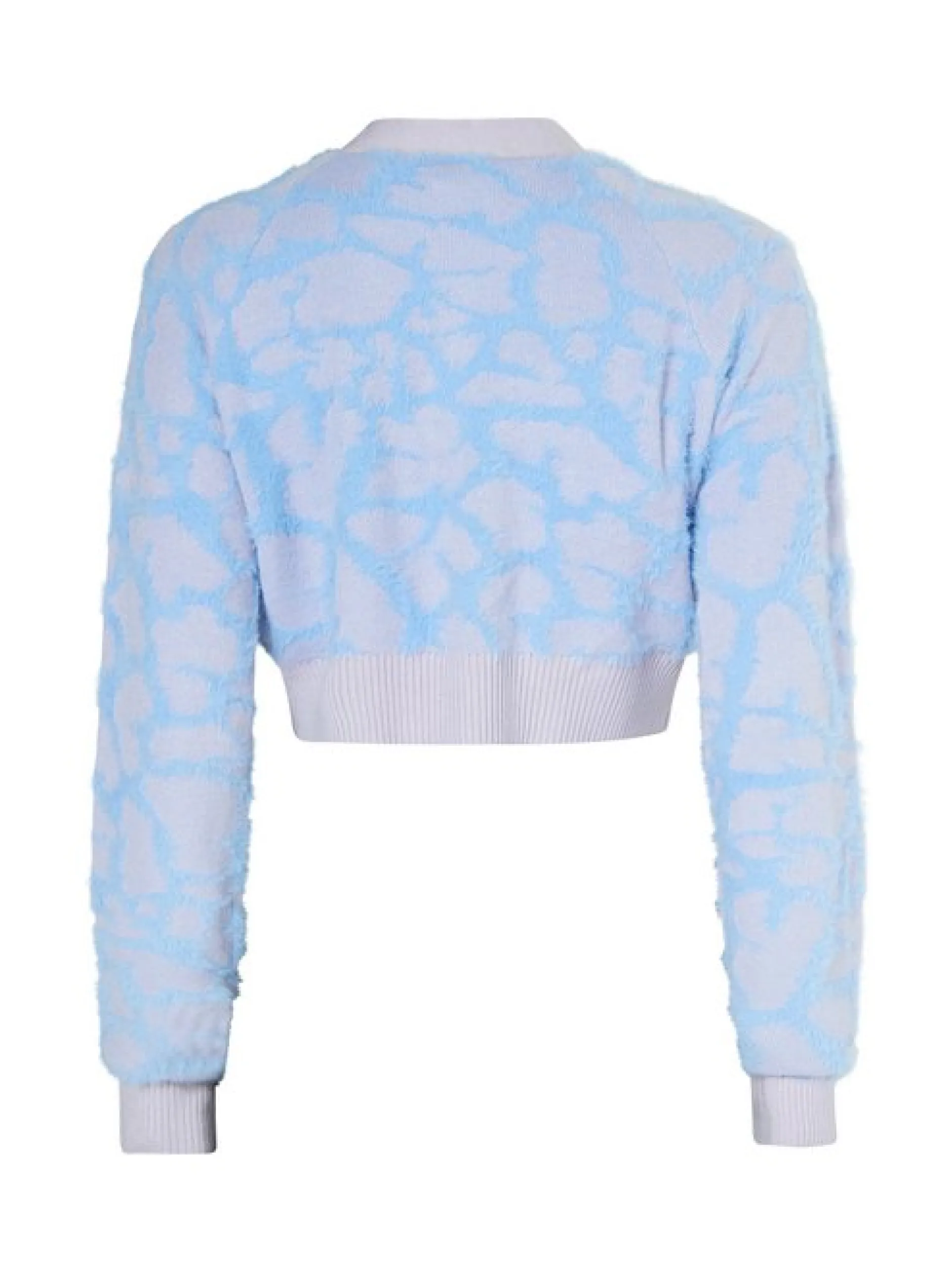 MyMo Damen Strickjacke in blau